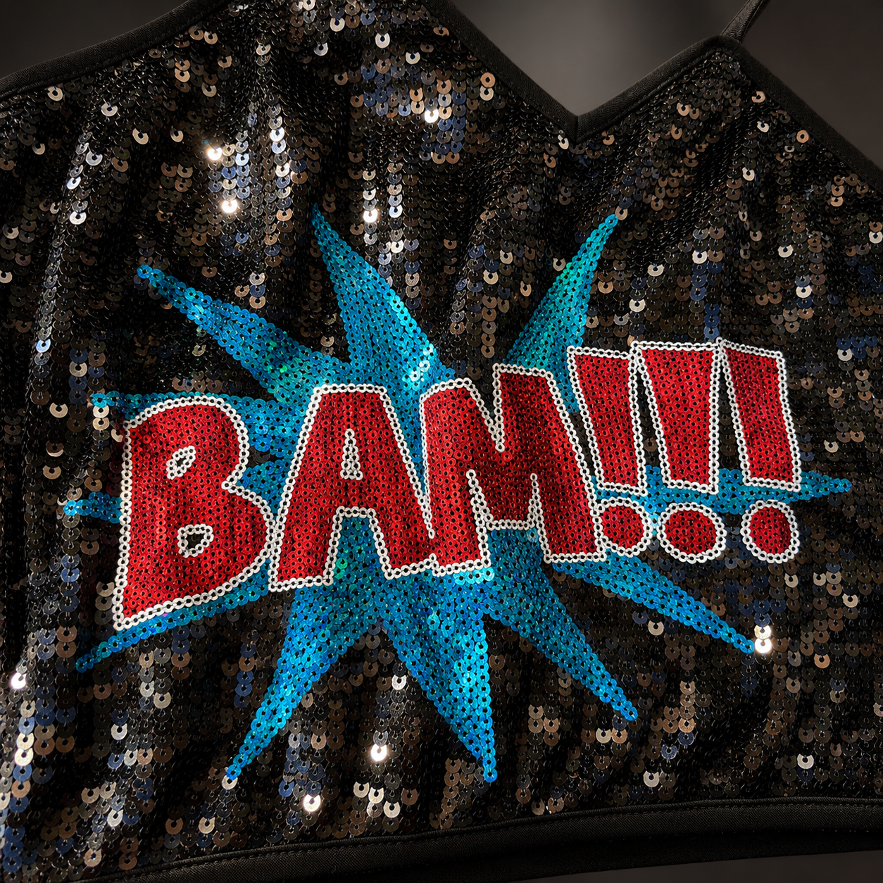 BAM Sequin Graphic Camisole Top